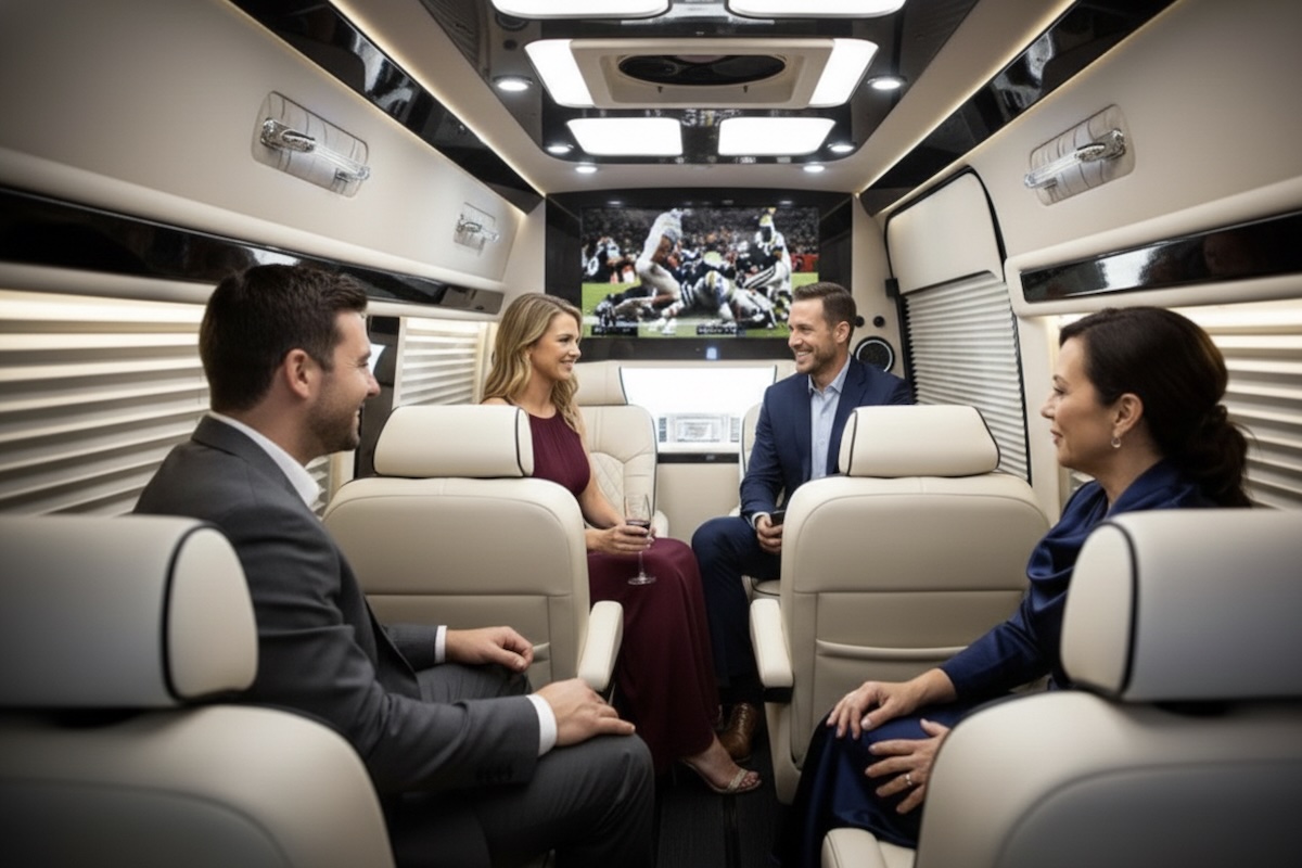 Go Luxe LImousine Executive Jet Van
